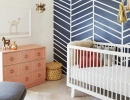 Modern and glamorous nursery | 10 Sweet Girls Nurseries - Tinyme Blog