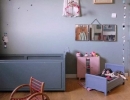 Simply blue vintage child room | 10 Sweet Girls Nurseries - Tinyme Blog