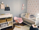 Nursery filled with an eclectic array of art | 10 Sweet Girls Nurseries - Tinyme Blog