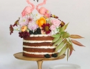 Tropically inspired topper | 10 Sweet Summery Cakes - Tinyme Blog