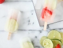 Satisfying sweet Strawberry Limeade Popsicles treat | 10 Sweet Summery Popsicles - Tinyme Blog