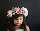 Beautiful Tissue Paper Flower Crown | 10 Tissue Paper Crafts - Tinyme Blog