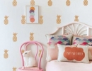 Extra sweet pineapple inspired home décor | 10 Tropical Kids Rooms - Tinyme Blog