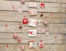 Fantastic yarn Christmas wall tree décor | 10 Unusual Christmas Trees Part 2 - Tinyme Blog