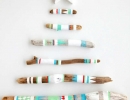 Uniquely wonderful driftwood holiday tree display | 10 Unusual Christmas Trees Part 2 - Tinyme Blog