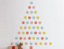 Fun Mini Christmas Polka Wall Stickers | 10 Unusual Christmas Trees Part 2 - Tinyme Blog