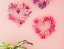 DIY floral hearts everyone will love | 10 Valentines Day Crafts - Tinyme Blog