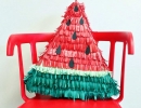 Festive Watermelon Piñata | 10 Watermelon DIY's - Tinyme Blog