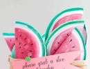 Sweet Watermelon Party Favor | 10 Watermelon DIY's - Tinyme Blog