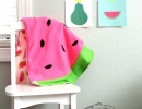 Absolutely Stunning Watermelon Baby Blanket | 10 Watermelon DIY's - Tinyme Blog