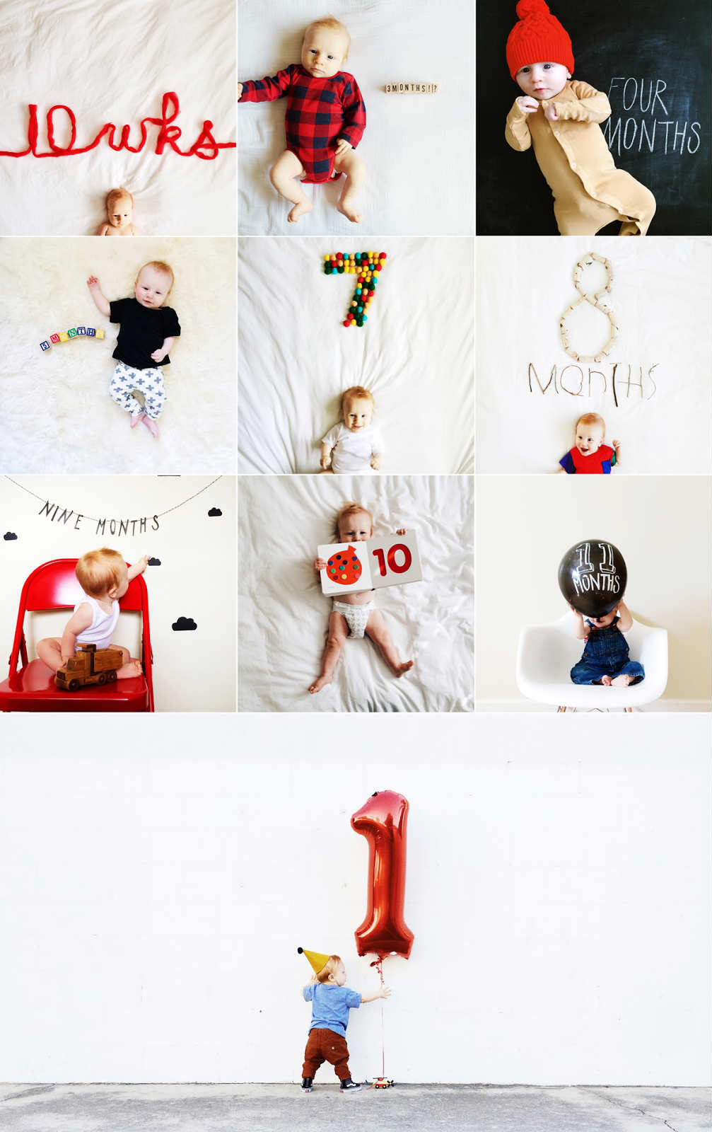 10 Ways to Document your Baby's 1st Year - Tinyme Blog