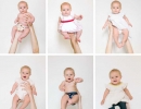 Baby monthly photos | 10 Ways to Document your Baby's 1st Year - Tinyme Blog