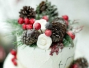 Classy winter cake | 10 Wintery Christmas Cakes - Tinyme Blog