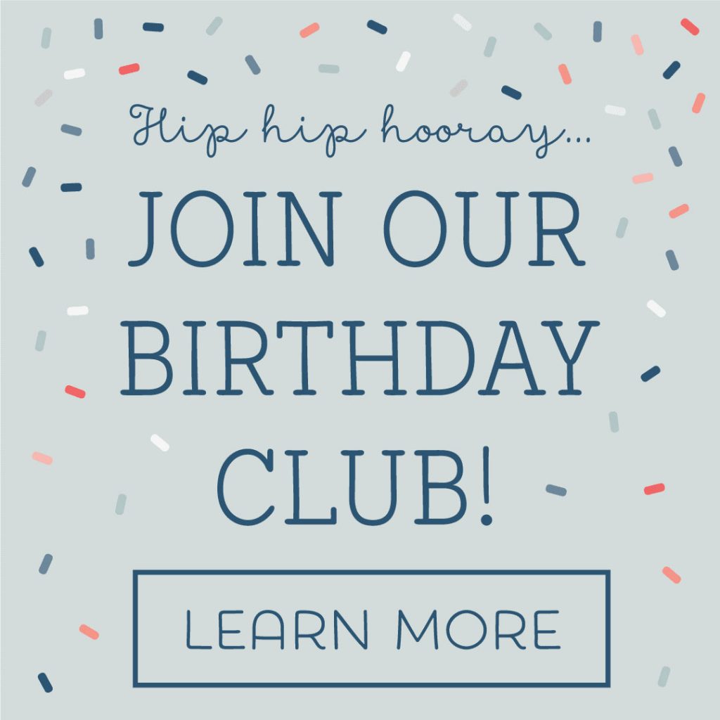 Join the Tinyme Birthday Club