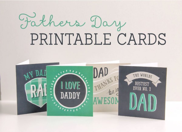 FREE Printable Fathers Day Cards - Tinyme Blog
