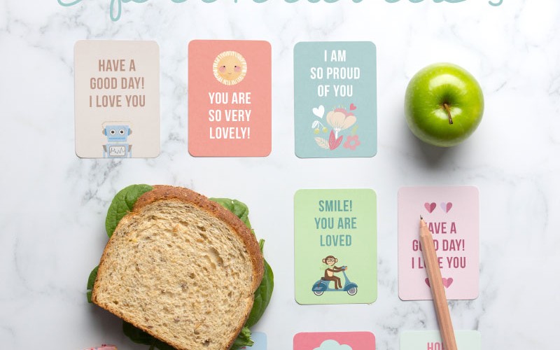 Free Lunch Note Printables