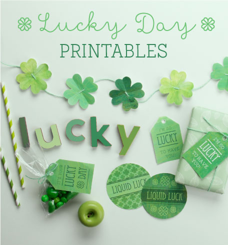 St Patrick's Day Lucky Printables
