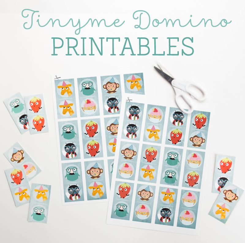 Tinyme Printable Dominoes