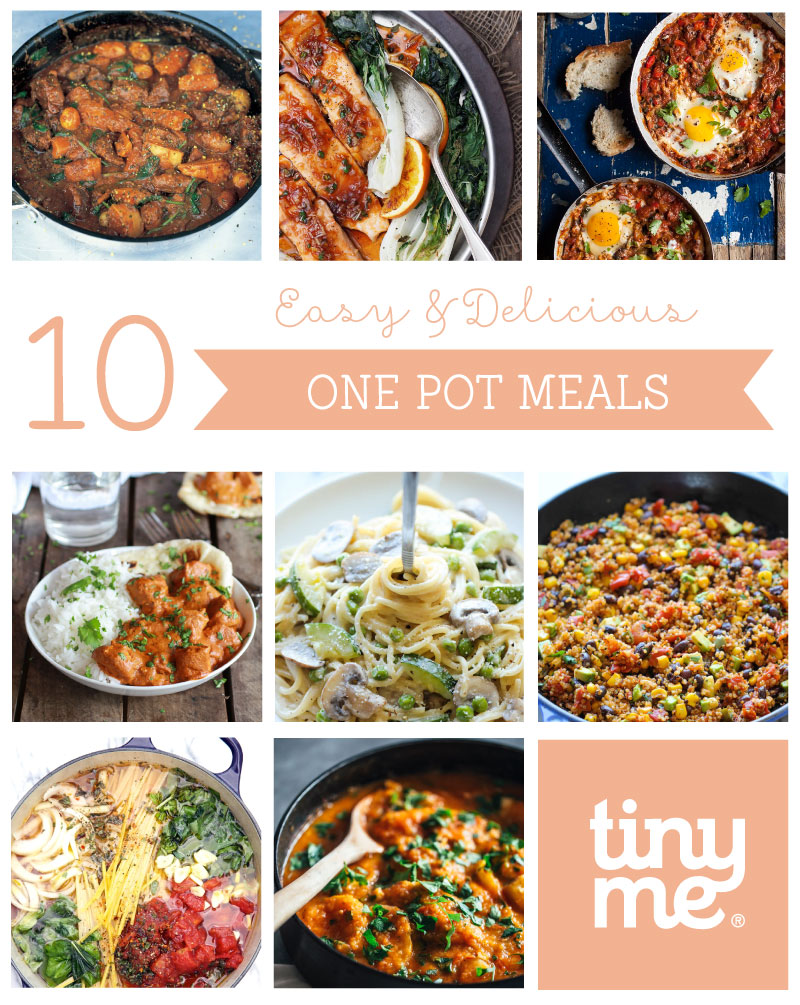 10 One Pot Meals - Tinyme Blog