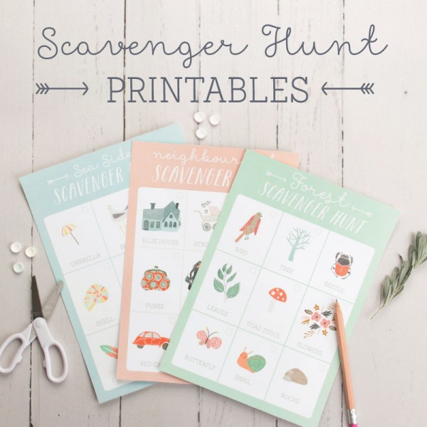 Scavenger Hunt Printables Tinyme Blog