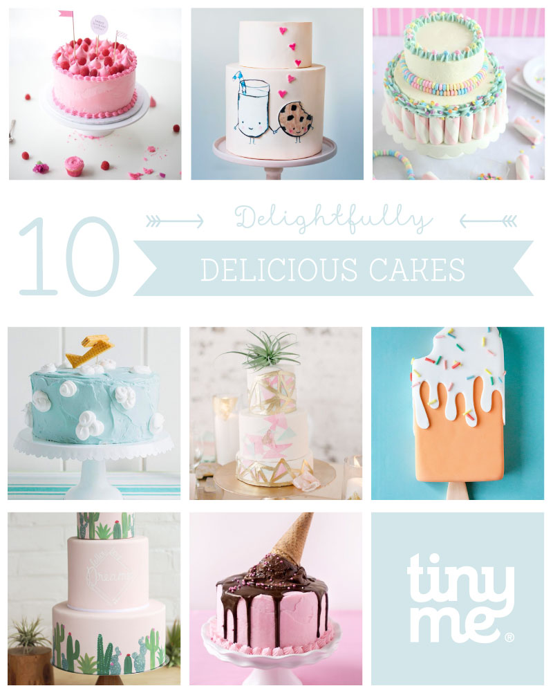 10 Delightfully Delicious Cakes