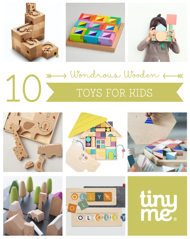 10 Wondrous Wooden Toys for Kids