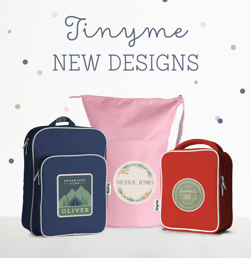 New Kids Bags and Name Labels Designs