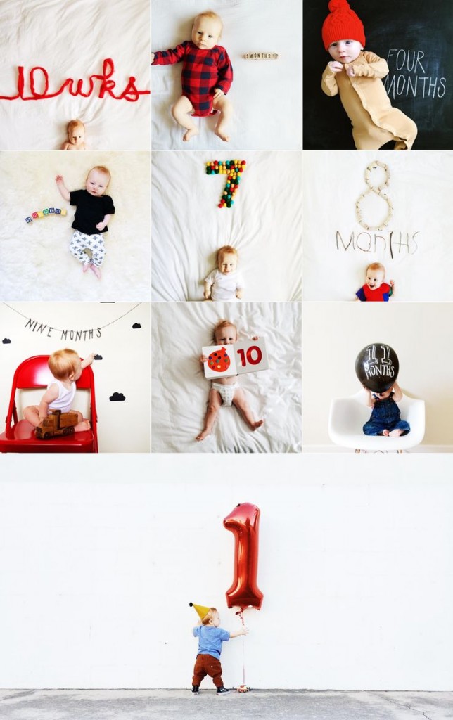 10 Ways to Document your Baby's 1st Year