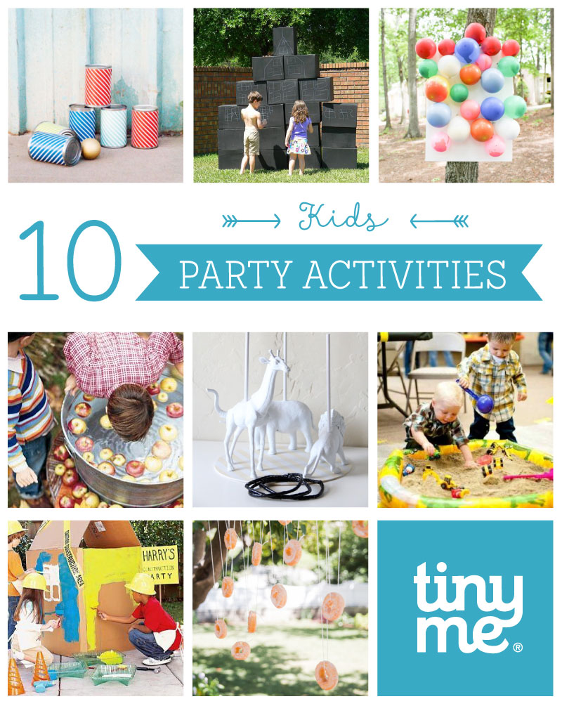 10 Kids Party Activities - Tinyme Blog
