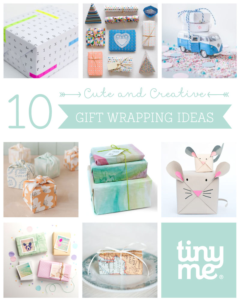 10 Cute and Creative Gift Wrapping ideas