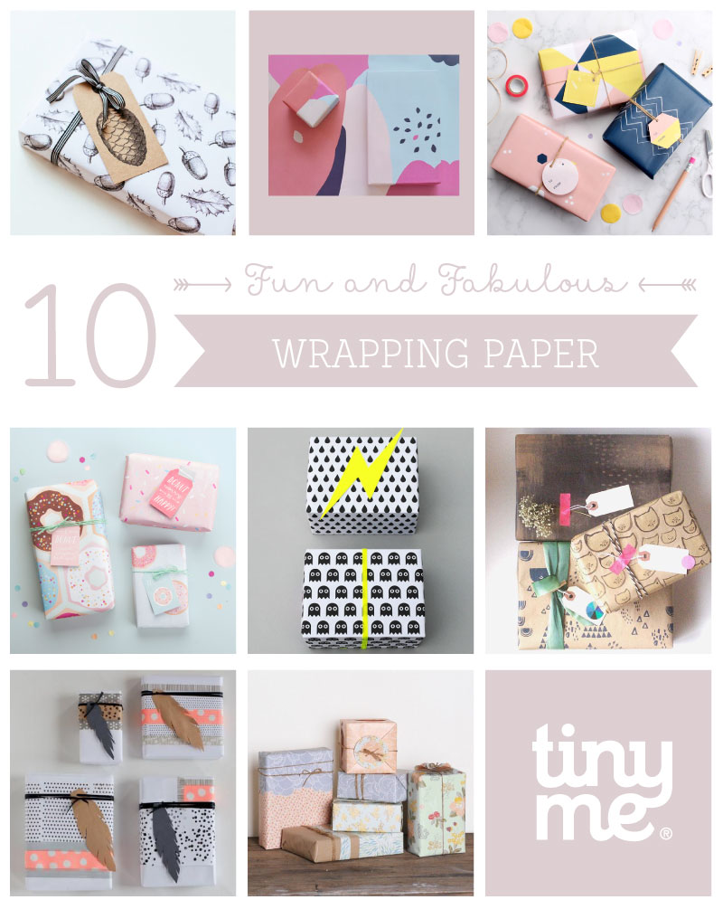 10 Fun and Fabulous Wrapping Paper