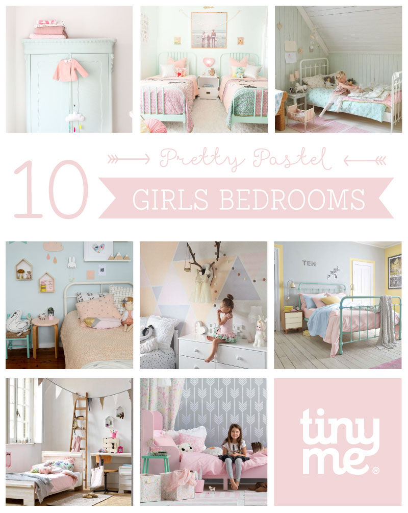 10 Pretty Pastel Girls Rooms