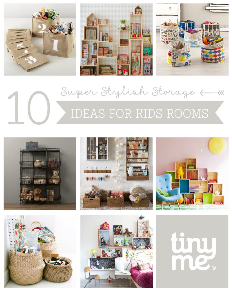 10 Super Stylish Storage Ideas for Kids Rooms