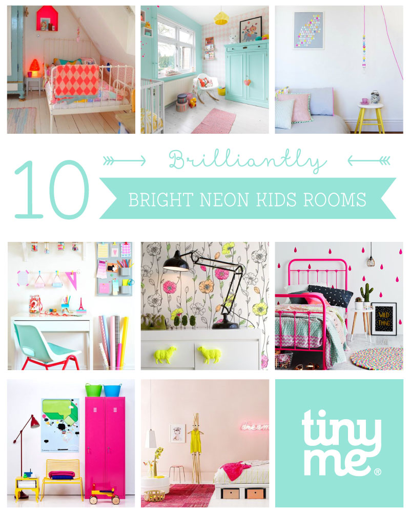 10 Brilliantly Bright Neon Kids Rooms