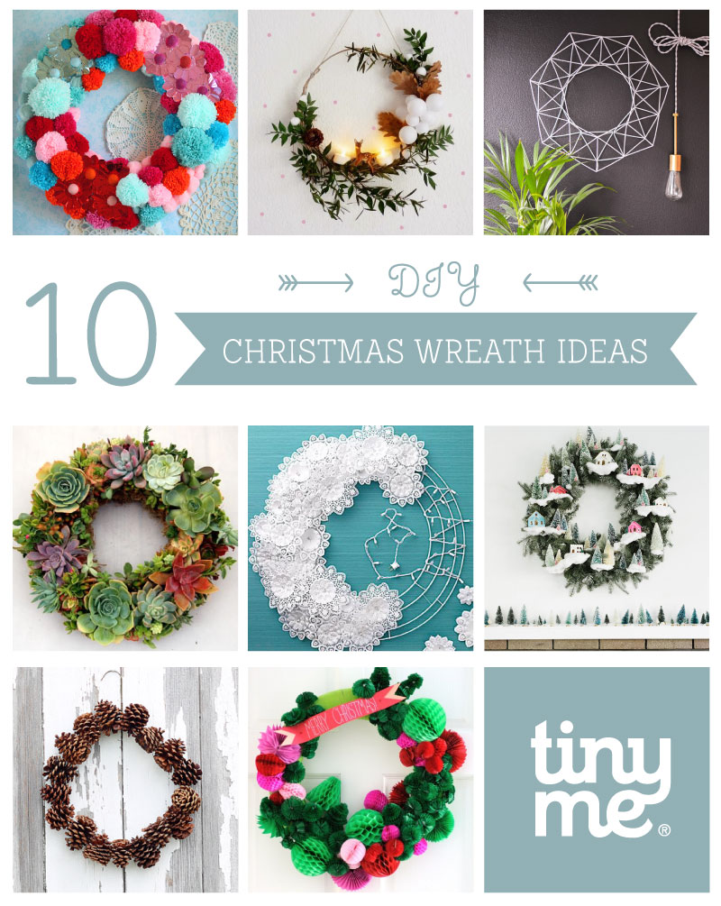 10 DIY Christmas Wreaths