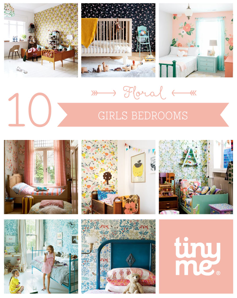 10 Floral Girls Rooms