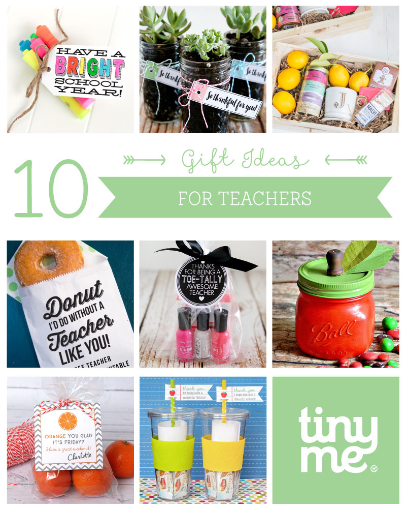 10 Gift Ideas for Teachers