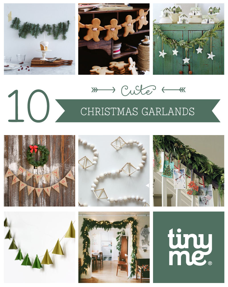 10 Cute Christmas Garlands