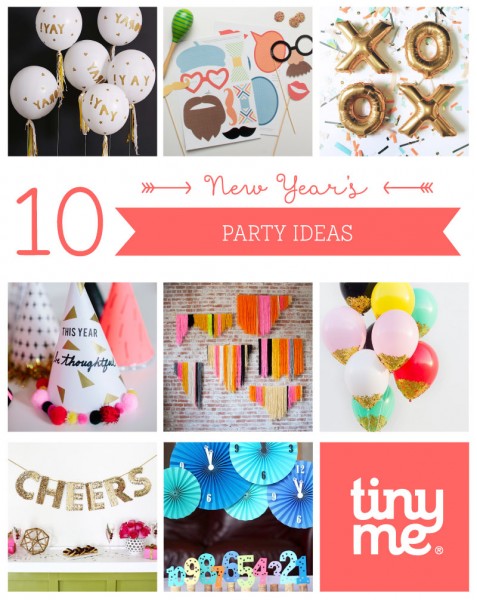 New year's new year's party ideas 10 New Year's Party Ideas - Tinyme Blog