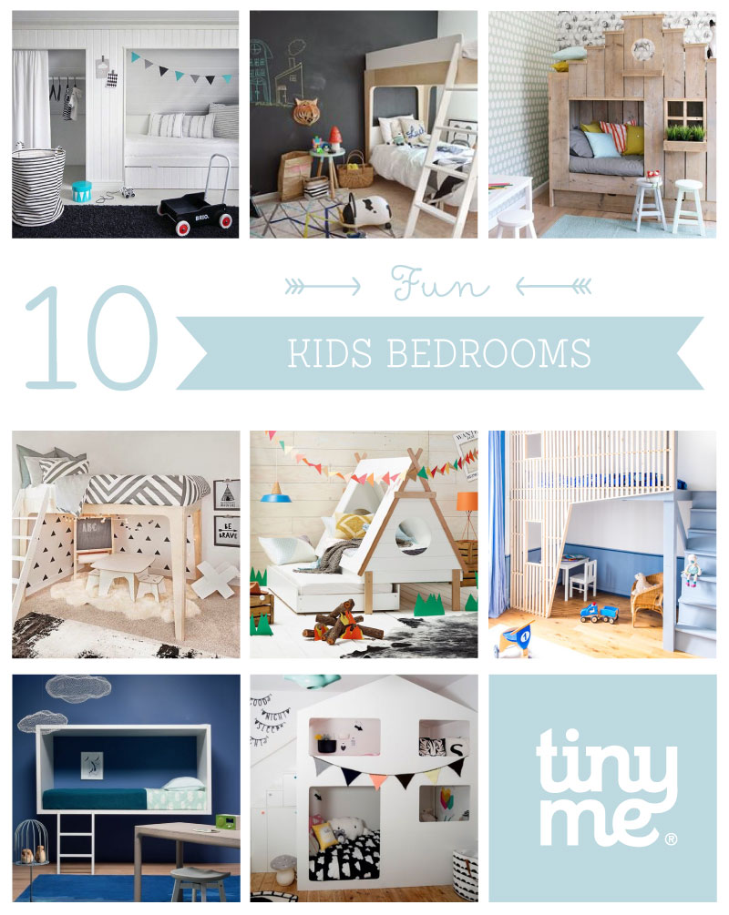 10 Fun Kids Bedrooms