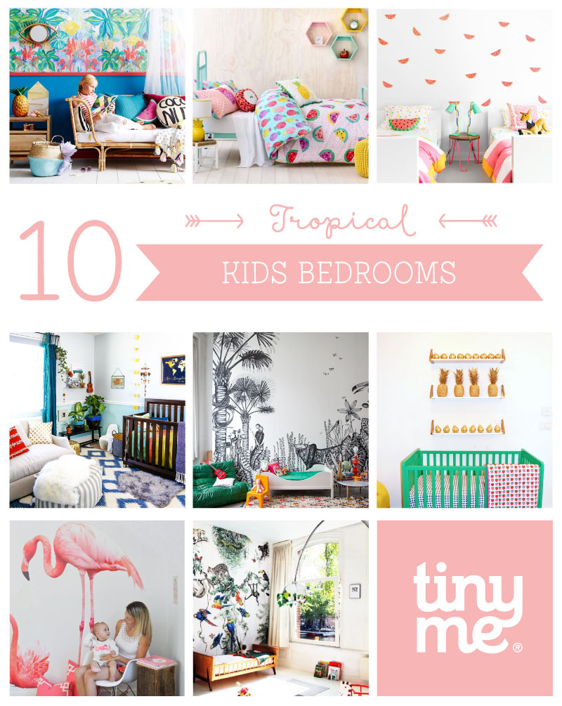 10 Tropical Kids Rooms