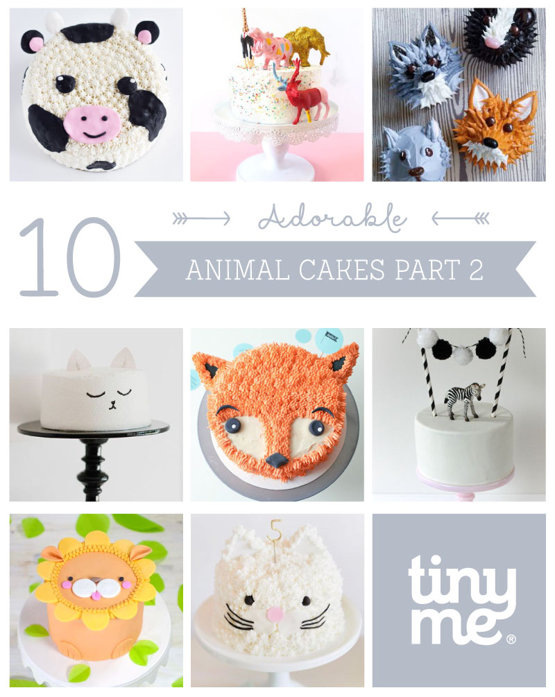 10 Adorable Animal Cakes Part 2