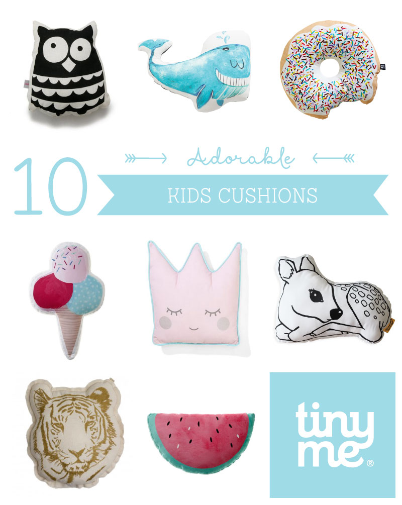 10 Adorable Kids Cushions