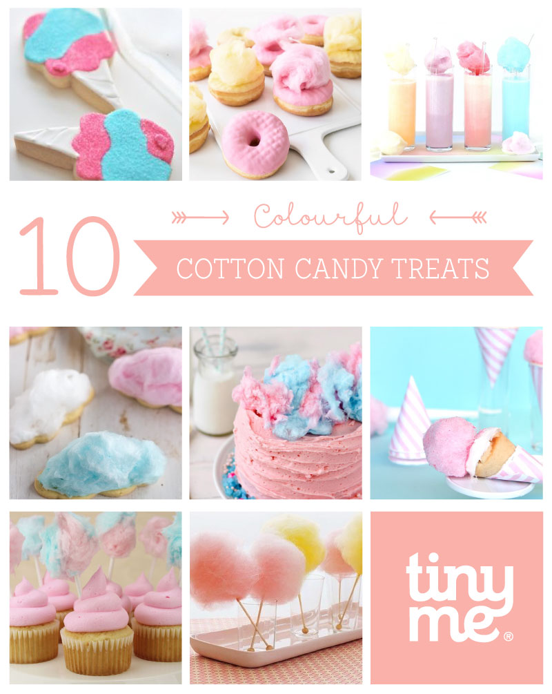 10 Colourful Cotton Candy Treats