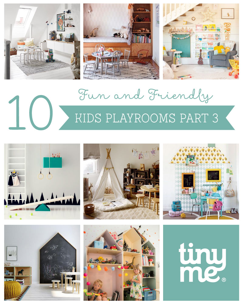 10 Fun & Friendly Kids Playrooms Part 3