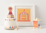 Geo Circus Party Printables - Tinyme Blog