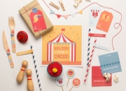 Geo Circus Party Printables - Tinyme Blog