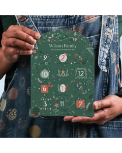 Personalized Advent Calendar - 12 Piece