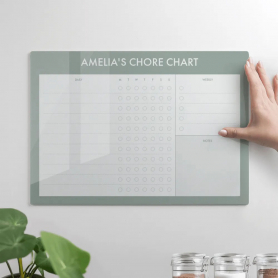 Magnetic Acrylic Chore Chart