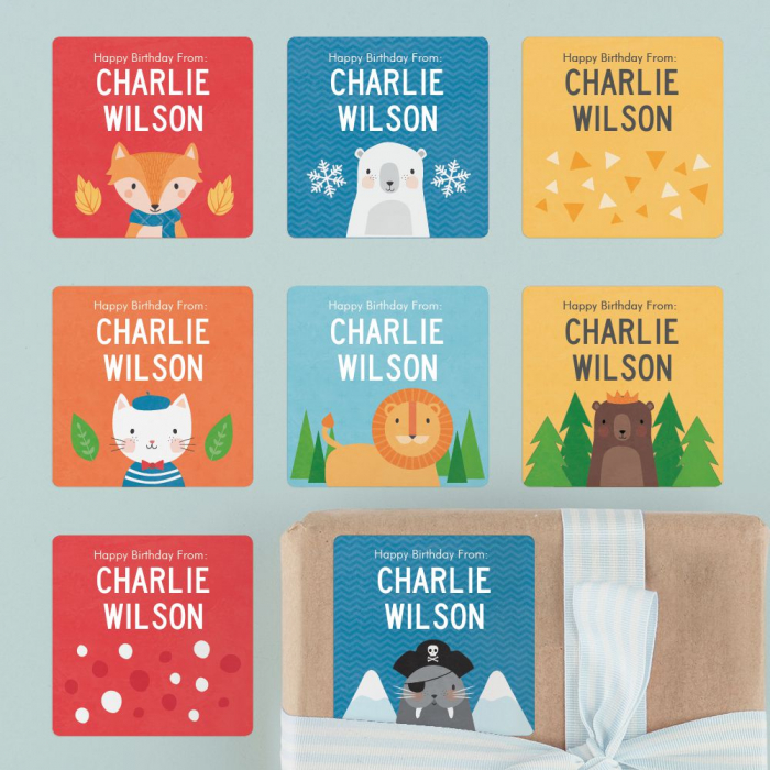 Personalized Gift Labels - Birthday Labels - Tinyme US